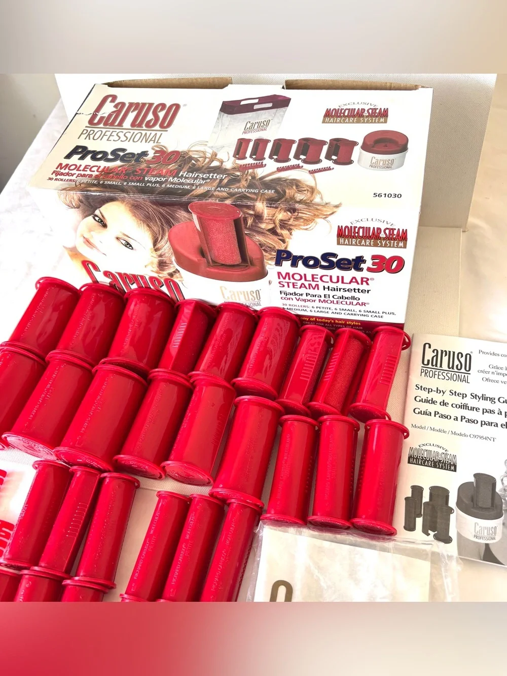 Caruso ProSet 30 Molecular Steam Hairsetter Replacement Rollers Only -NO Machine